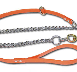 3/4" Reflective Dog Lead with  Chain