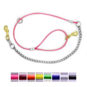 Dog Cable Lead w/Chain