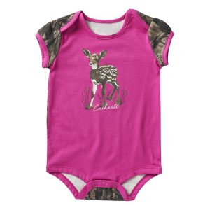 Baby Girls' Carhartt Camo Doe Onesie