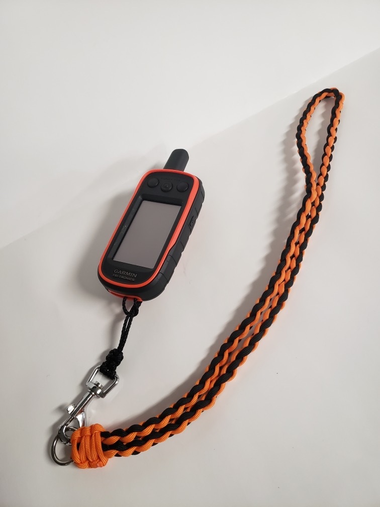 Paracord Neck Lanyard For Garmin Alpha/Astro