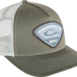 Drake Green Patch hat DPF8050-AOT