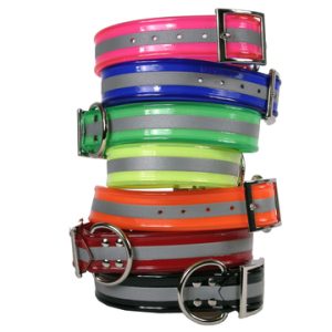 Godwin's 1.5" Dog Collar w/Relective Strip