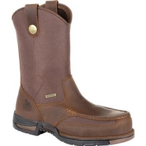 GEORGIA BOOT ATHENS WATERPROOF PULL ON WORK BOOT