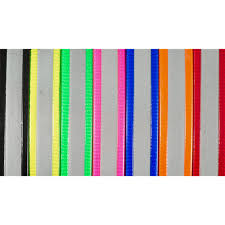 3/4" Reflective Dog Lead with  Chain