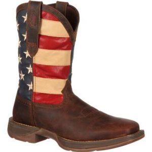 Rebel PATRIOTIC PULL-ON WESTERN FLAG BOOT